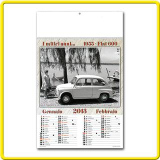 Art. 210 Calendario illustrato personalizzato